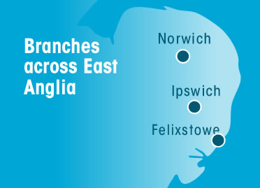 Wrightpart branches in Norwich, Ipswich, Felixstowe